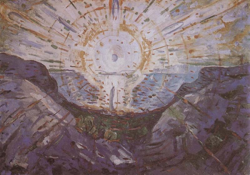 Edvard Munch Sun China oil painting art